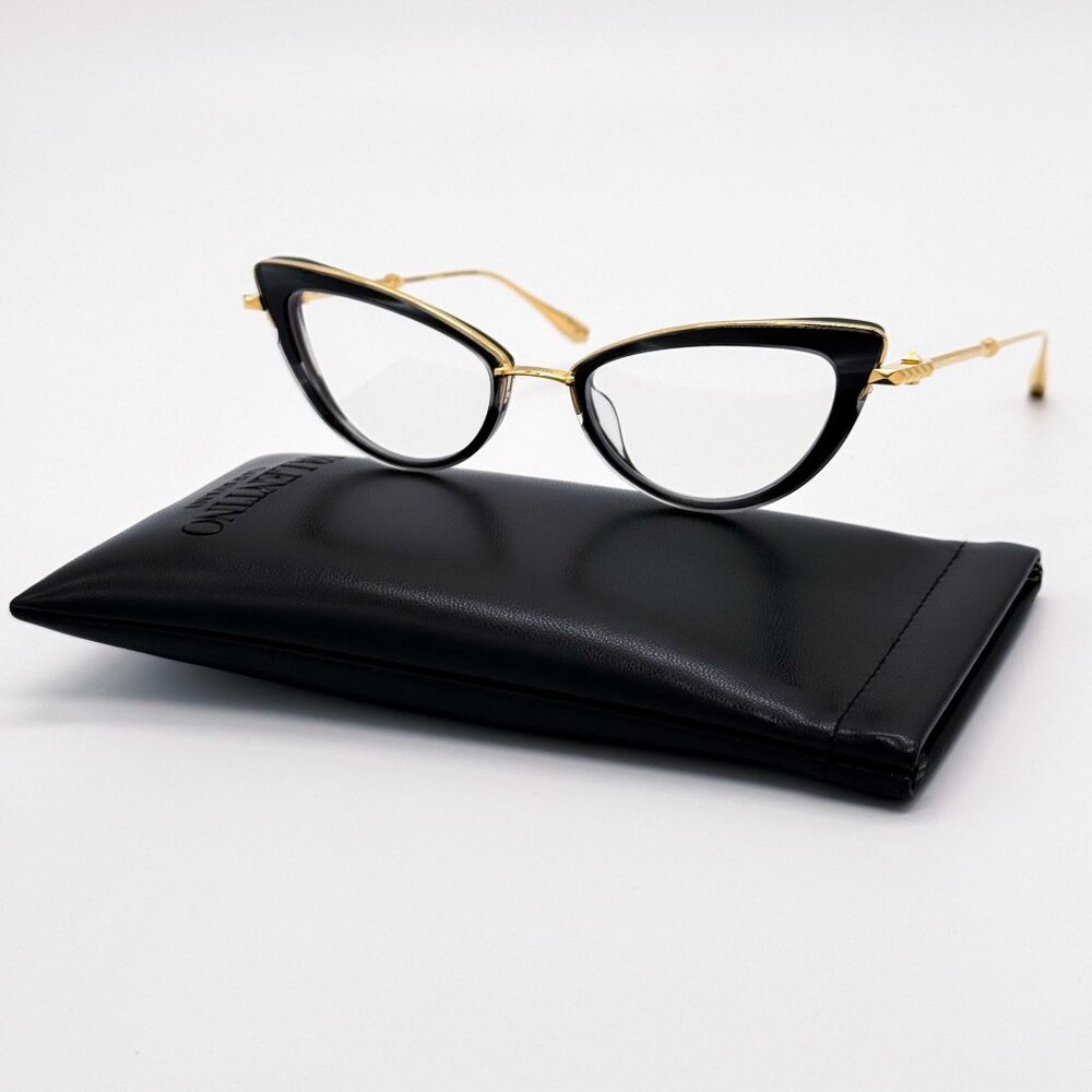 NEW VALENTINO EYEGLASSES WOMEN GOLD V-DAYDREAM VLX-123A EYEWEAR VALENTINO